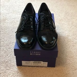 NIB Stuart Weitzman black loafers